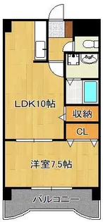 ハイツ グラッツィア【4階】の間取り