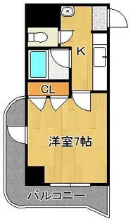 ニューサンリバー6番館【2階】の間取り