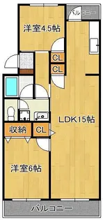 プレジデントタカヤ【3階】の間取り