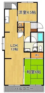 プレジデントタカヤ【2階】の間取り