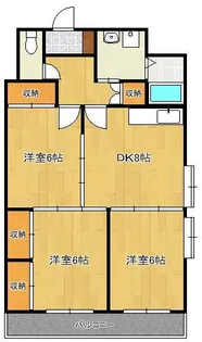 第三矢野ビルA【4階】の間取り
