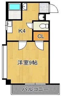 ルネサンス北方【2階】の間取り