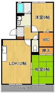 リバーフィールドⅡ【3階】の間取り