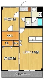 Merveille Ishida【2階】の間取り