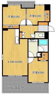 ガーデンブルグ守恒【3階】の間取り