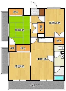北方ハヤシビルⅠ【9階】の間取り