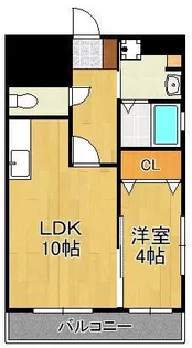 オアシス守恒【5階】の間取り