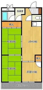 進藤第2ビル【4階】の間取り