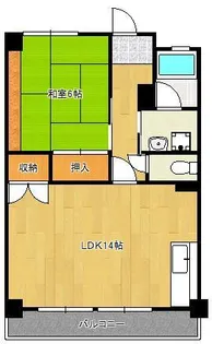 Kハイム【3階】の間取り