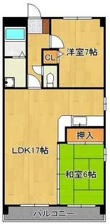 フルーレ嵐山【2階】の間取り