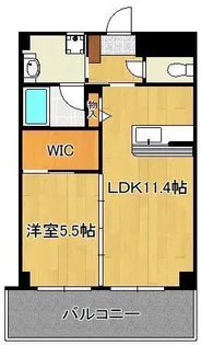 グランドコート時悠館【4階】の間取り