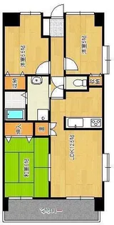 3LDKの間取り画像