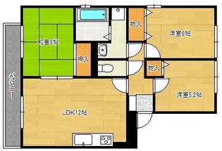 シャルマン・ドミール【3階】の間取り