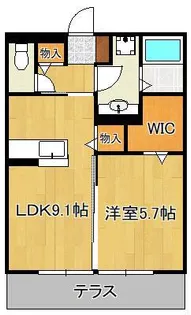 River Promenade【1階】の間取り