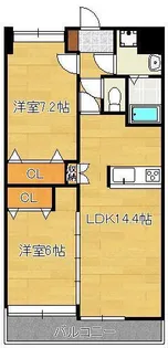 ファミール守恒【1階】の間取り