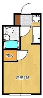 PLEAST北九大前【1階】の間取り