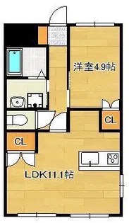 プランド−ル・アムールSY【1階】の間取り