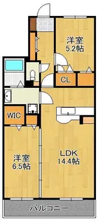 シャインプラス【5階】の間取り
