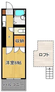 AC城野【2階】の間取り