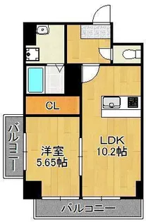 il Palazzo del Sole【3階】の間取り