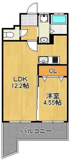 il Palazzo del Sole【5階】の間取り