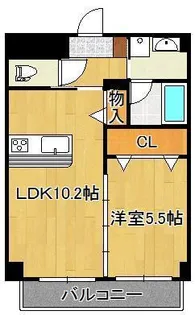 グランドコート嵐山【4階】の間取り