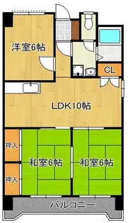 第三泰平ビル【5階】の間取り