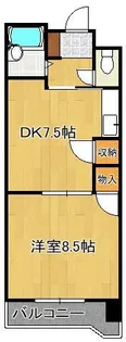 第三泰平ビル【5階】の間取り