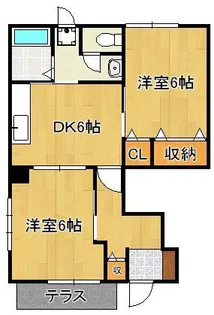 リスプランタン A棟【1階】の間取り