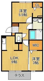 FK-ROCK【1階】の間取り