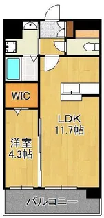 malvarosa【4階】の間取り