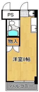 サンアベニュー【4階】の間取り