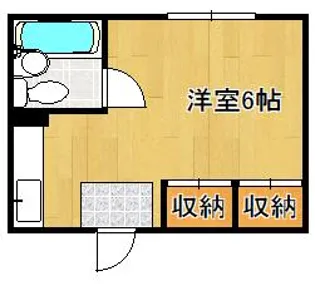コーポあけみ【4階】の間取り