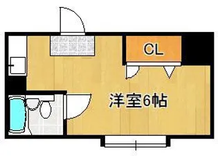 コーポあけみ【3階】の間取り