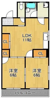TK・BLDⅡ【1階】の間取り