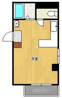 サンシティ城野【4階】の間取り