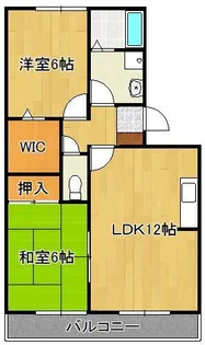 リベルテSⅡ【1階】の間取り