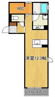 SOLEADO B棟【2階】の間取り