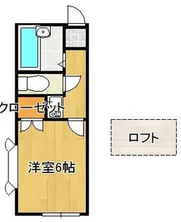 スリム志井駅前【1階】の間取り