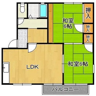 サザンクロス21【1階】の間取り