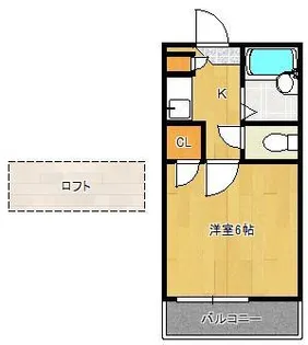 コンフォート守恒Ⅰ【2階】の間取り