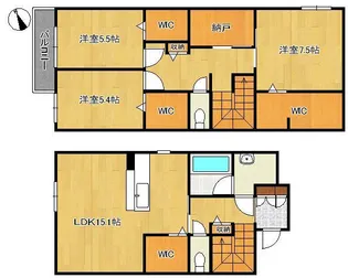 アルアミスタ プルミエ【1階】の間取り