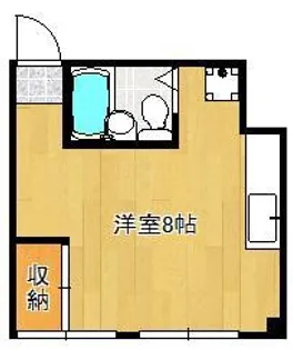 コーポ石田【3階】の間取り