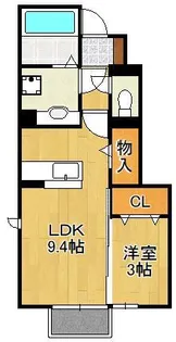 K&T【1階】の間取り