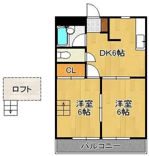 ネクサス湯川新町【1階】の間取り