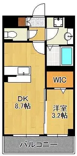 コンフォールパピヨン【2階】の間取り