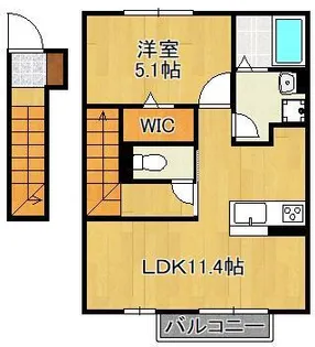 喜宝 Jono【2階】の間取り