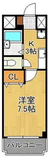 サニーライトビル【3階】の間取り