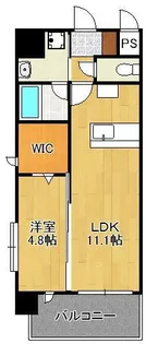 ラ・フェリス城野【5階】の間取り