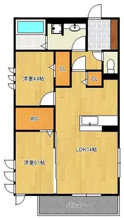 Maison de Hippo【2階】の間取り